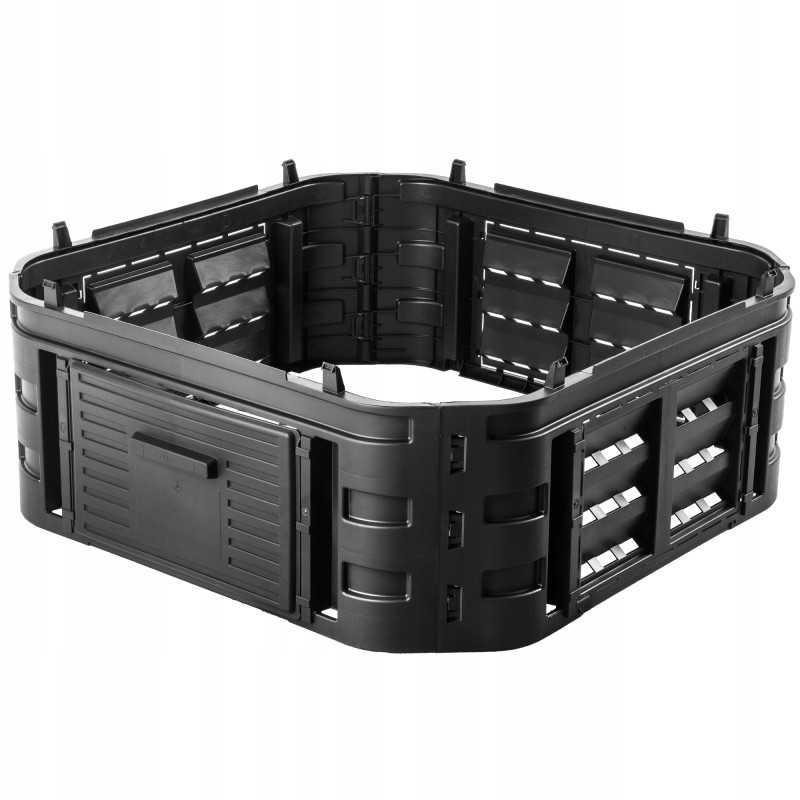 Kompostoriaus išplėtimo modulis, šalčiui atsparus sodo komposteris ištisus metus