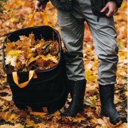 Fiskars ergo pop-up sulankstomas krepšelis s 73l