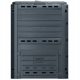 1 kameros sodo komposteris, juodas, 280 l