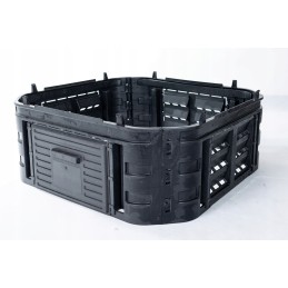 260l komposterio modulis, juodas