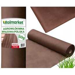 ✨ Lenkiška mulčiuojama agrotekstilė metrais, ruda, 1,6x1m, 50g