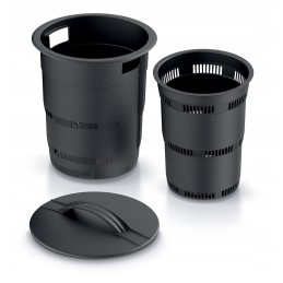 Combiosoil požeminis mini komposteris 11l - juodas