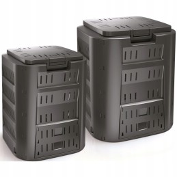 Compogreen juodas komposteris 220 l