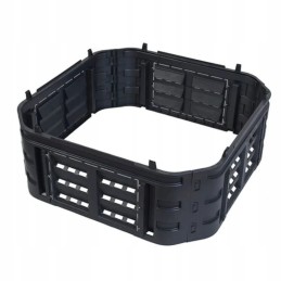 260l komposterio modulis, juodas