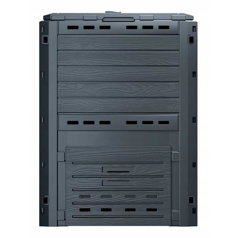 Prosperplast 1 indo komposteris, 280 l, juodas
