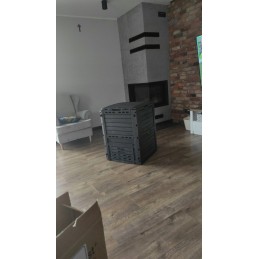 Prosperplast 1 indo komposteris, 280 l, juodas