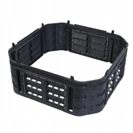 260l komposterio modulis, juodas