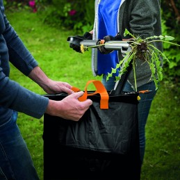 Fiskars kietas pop-up lapų krepšelis 56l 1015646