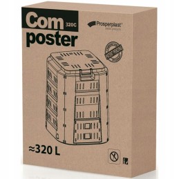 Compogreen 320l sodo komposteris prosperplast