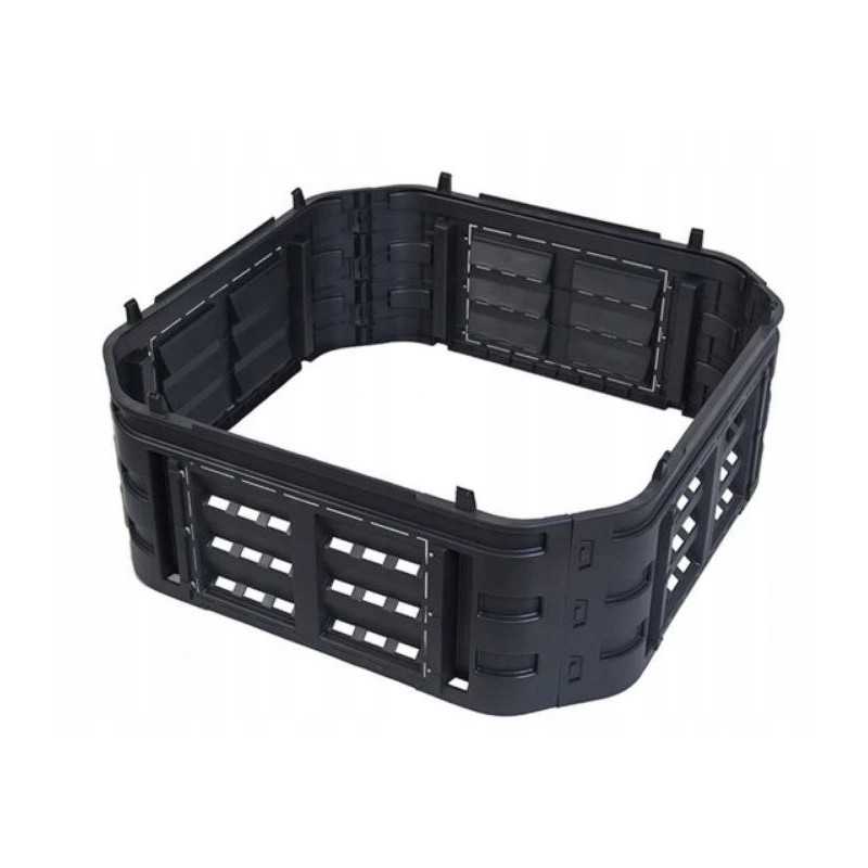 260l komposterio modulis, juodas