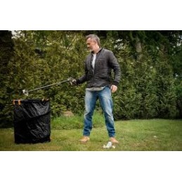 Fiskars kietas pop-up lapų krepšelis 172l 1015647