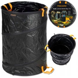Fiskars kietas pop-up lapų krepšelis 172l 1015647