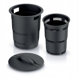 3x požeminio modulinio sodo komposterio rinkinys 11l