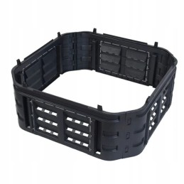 260l komposterio modulis, juodas