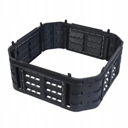 260l komposterio modulis, juodas