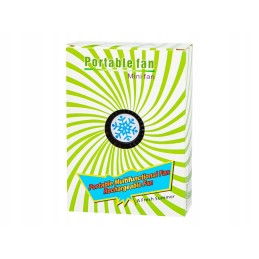 Stalinis ventiliatorius 14cm USB + baterija