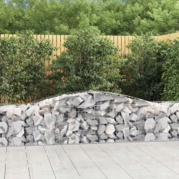 Kaarjas gabioonkorv 400x50x60/80cm tsingitud raud