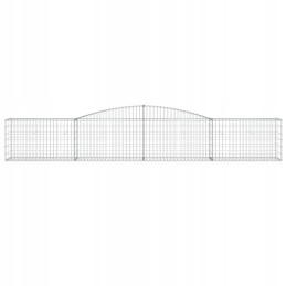 Kaarjas gabioonkorv 400x50x60/80cm tsingitud raud