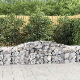 Kaarjas gabioonkorv 400x50x60/80cm tsingitud raud