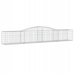 Arkveida gabionu grozs 400x50x60/80cm cinkots dzelzs