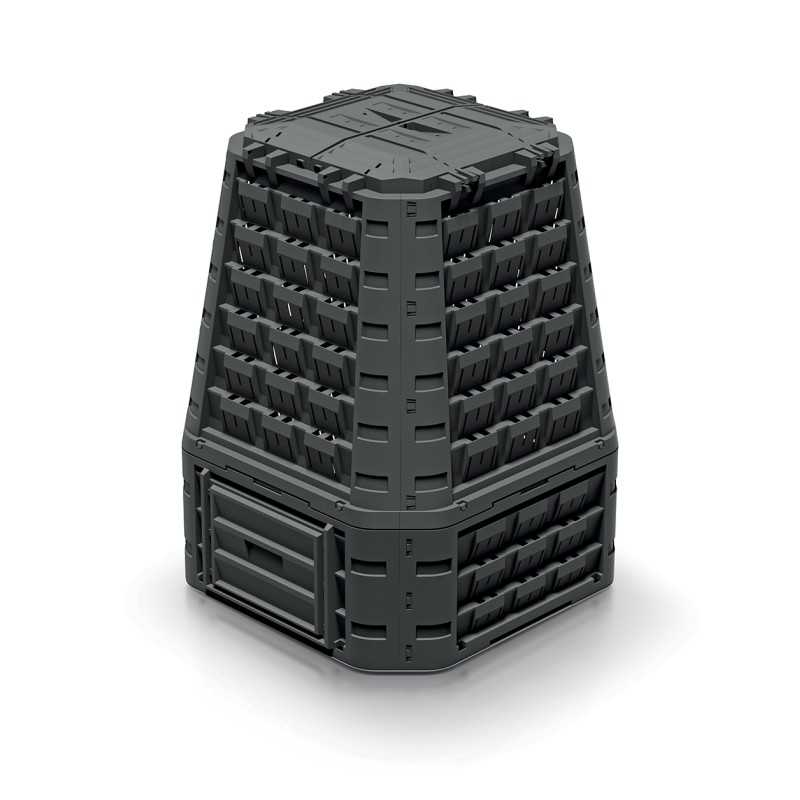 evogreen vario komposteris 750 litrų juodas