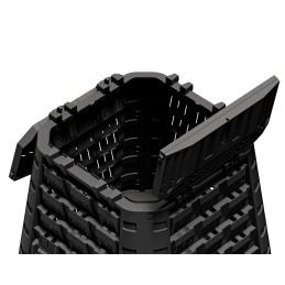 evogreen vario komposteris 750 litrų juodas