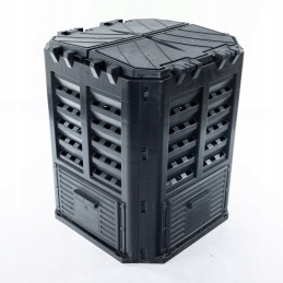 Ištisus metus veikiantis termokomposteris iš plastiko – 360 litrų talpos.