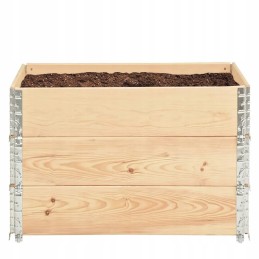 Aukštas medinis eko sodo komposteris, 840 litrų