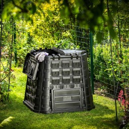 Modulinis sodo komposteris, ištisus metus, šalčiui atspari trąša, 450 litrų bakas
