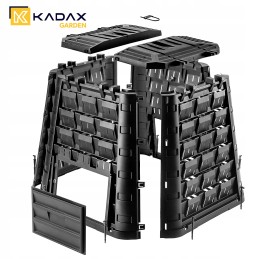 Modulinis sodo komposteris, ištisus metus, šalčiui atspari trąša, 450 litrų bakas