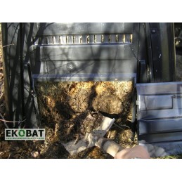 350l komposteris, atsparus šalčiui ir patvarus 20 metų