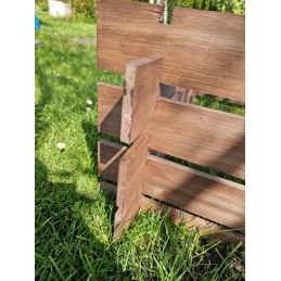 Masyvus medinis komposteris, 700l, impregnuotas