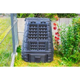 sodo komposteris 740l, atsparus šalčiui, ištisus metus, sulankstomas ecosmart eco
