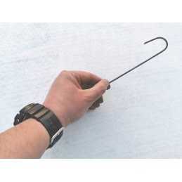 J25 metaliniai kaiščiai - 10 vnt iš ajj_pl agrotekstilei, geotinklei agrotekstilei