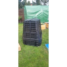 sodo komposteris 740l, atsparus šalčiui, ištisus metus, sulankstomas ecosmart eco