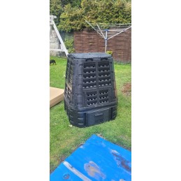 sodo komposteris 740l, atsparus šalčiui, ištisus metus, sulankstomas ecosmart eco