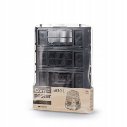 Evogreen sodo komposteris 630l juodas