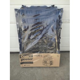 Evogreen sodo komposteris 630l juodas