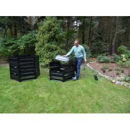 Tvirtas 700l sodo komposteris už puikią kainą