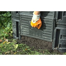 Multimodulinis sodo komposteris 1000l juodas