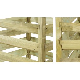 Medinis komposteris, sodo komposteris, ekologiškas kurmių tinklas