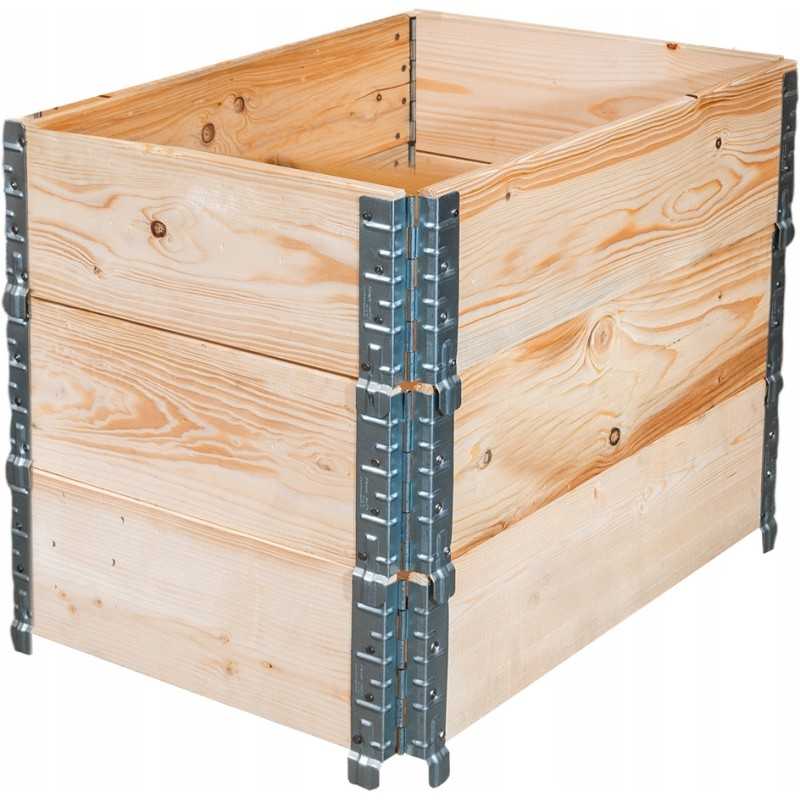 Komposteris su prailginimais 120x80x19 5 cm x 3