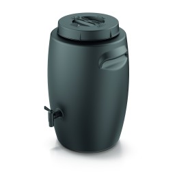 Statinės talpa sodo trąšoms, srutoms, komposteriui, 55l, solidi kokybė