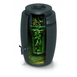 Statinės talpa sodo trąšoms, srutoms, komposteriui, 55l, solidi kokybė