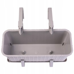 Balcony flowerpot box handles stand 40cm