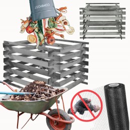 Medinis ekokomposteris – modulinė versija