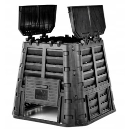 Didelis sodo komposteris 480l, patvarus, tvirtas, erdvus eko partijos, pigus