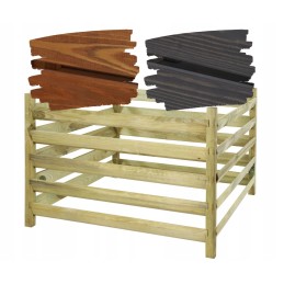 Medinis komposteris, sodo komposteris, ekologiškas kurmių tinklas