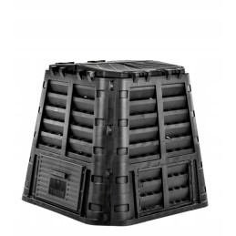 Juodas komposteris, 1 kameros, 480 l, tvirtas, ilgaamžis