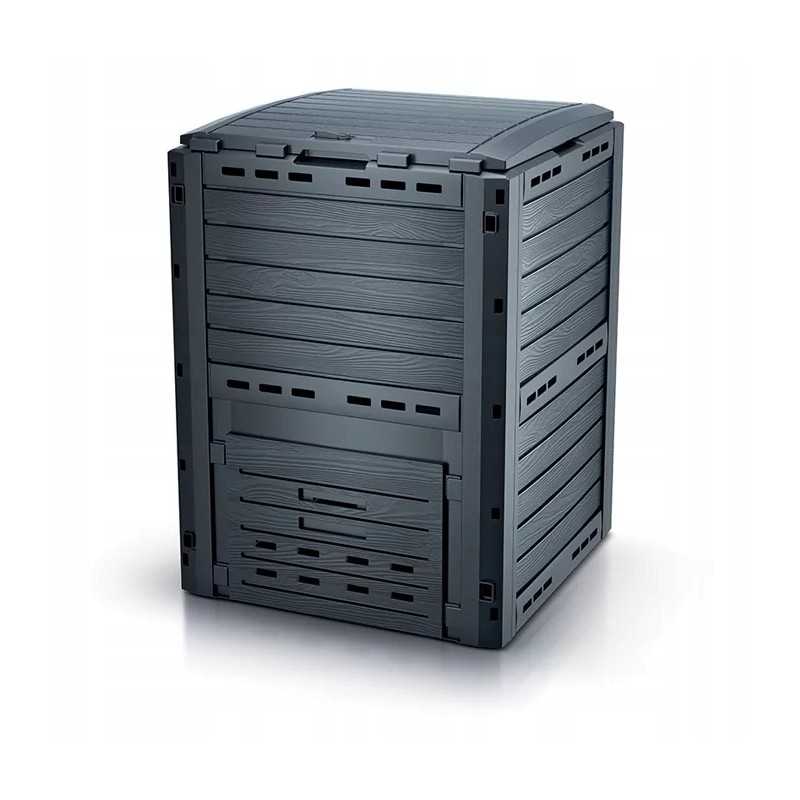 Komposteris sumedėjęs ikl280l antracitas